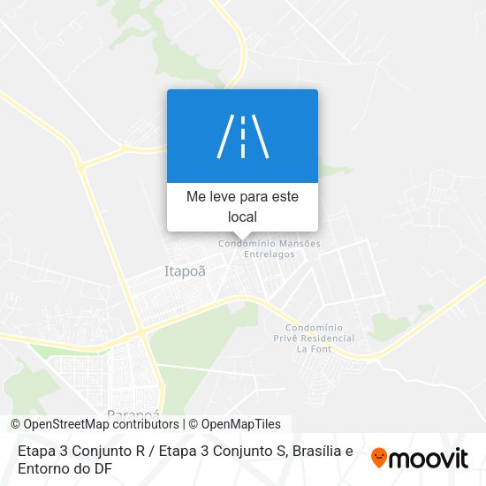 Etapa 3 Conjunto R / Etapa 3 Conjunto S mapa