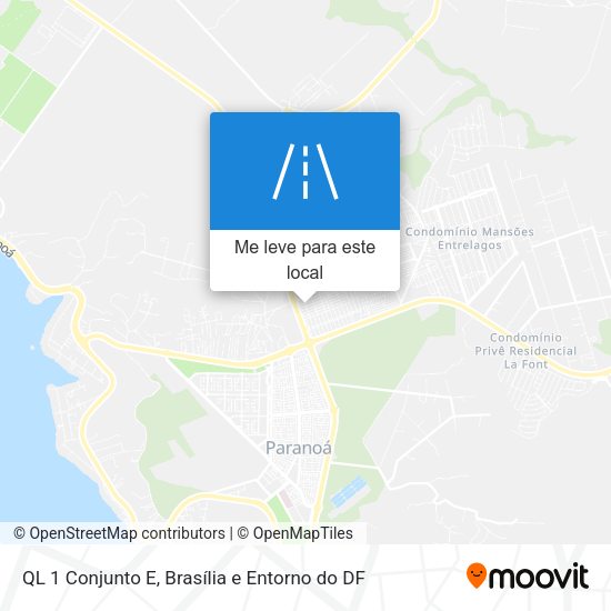 QL 1 Conjunto E mapa