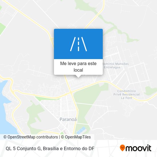 QL 5 Conjunto G mapa