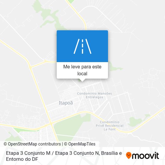 Etapa 3 Conjunto M / Etapa 3 Conjunto N mapa