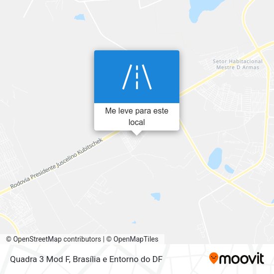 Quadra 3 Mod F mapa