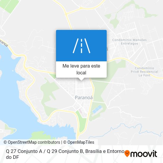 Q 27 Conjunto A / Q 29 Conjunto B mapa