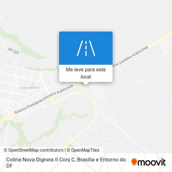 Colina Nova Digneia II Conj C mapa