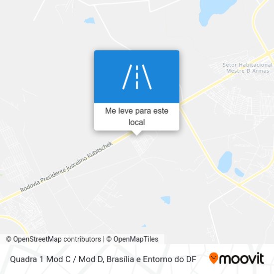 Quadra 1 Mod C / Mod D mapa