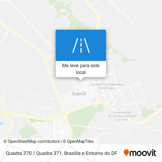 Quadra 370 / Quadra 371 mapa