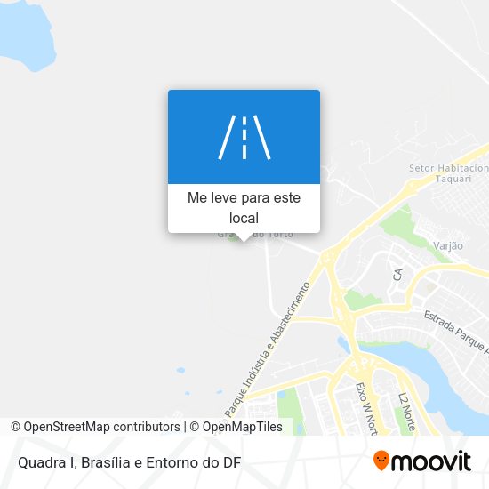 Quadra I mapa