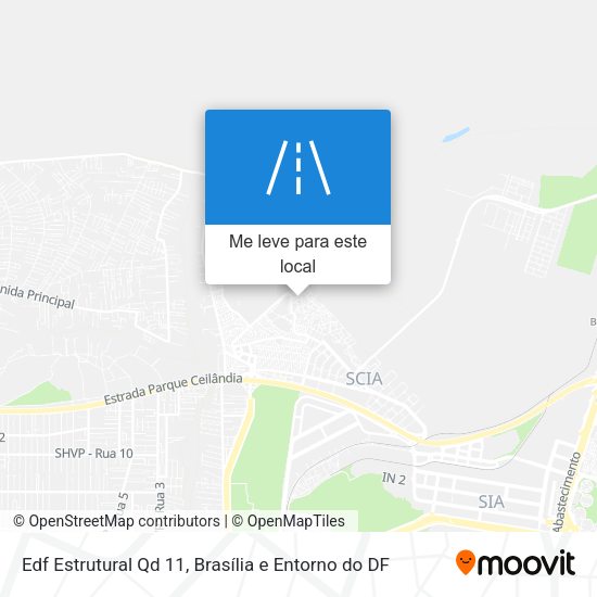 Edf Estrutural Qd 11 mapa
