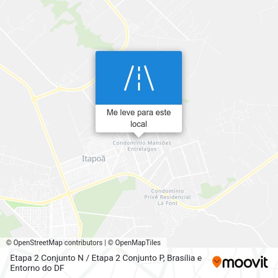 Etapa 2 Conjunto N / Etapa 2 Conjunto P mapa