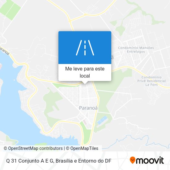 Q 31 Conjunto A E G mapa