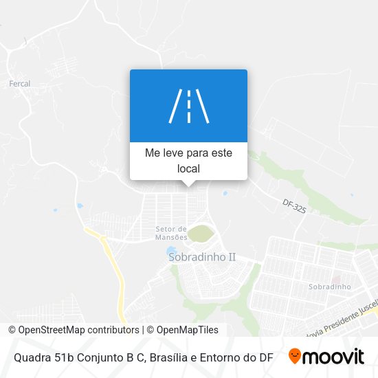 Quadra 51b Conjunto B C mapa