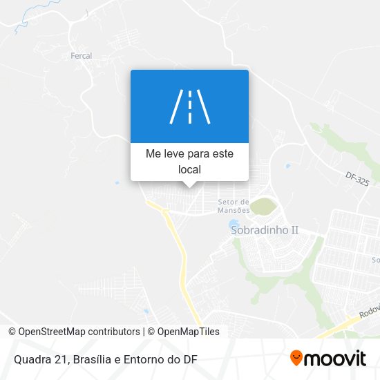 Quadra 21 mapa