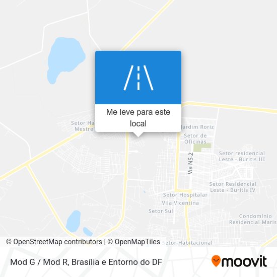 Mod G / Mod R mapa