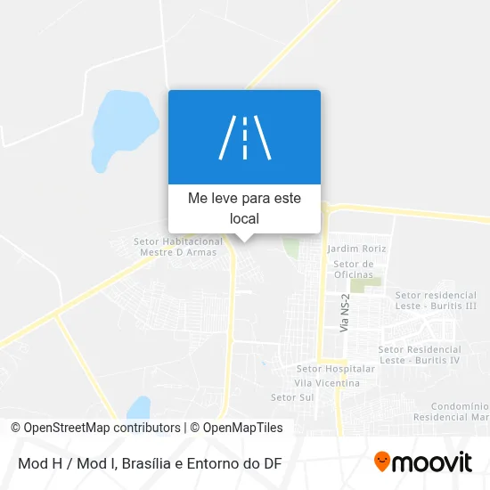 Mod H / Mod I mapa