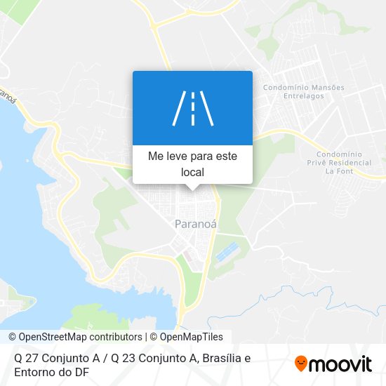 Q 27 Conjunto A / Q 23 Conjunto A mapa