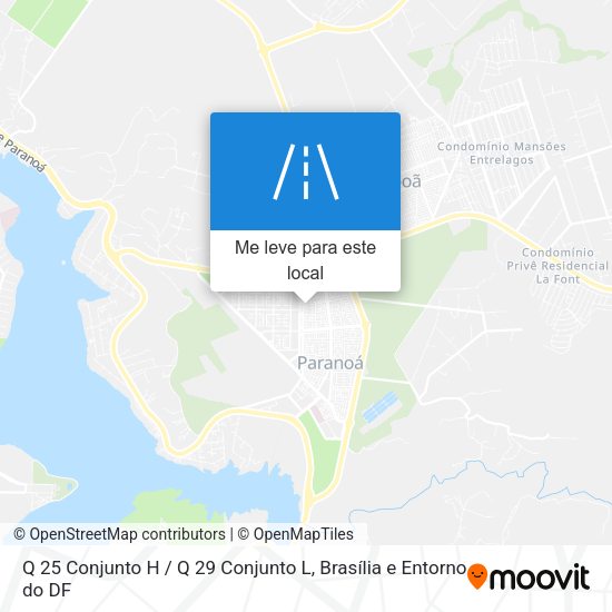 Q 25 Conjunto H / Q 29 Conjunto L mapa