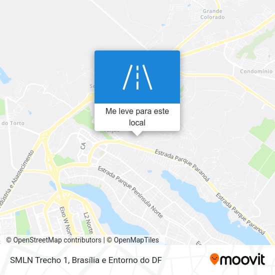 SMLN Trecho 1 mapa