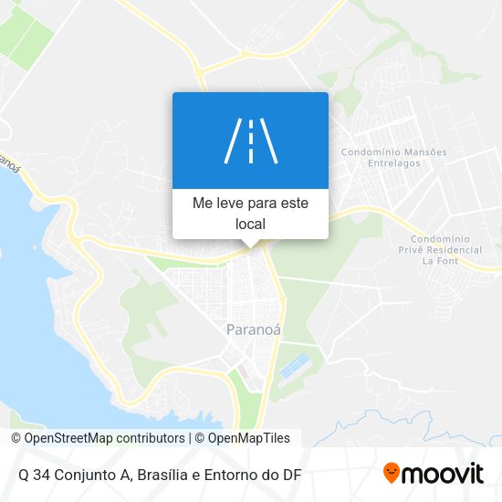 Q 34 Conjunto A mapa