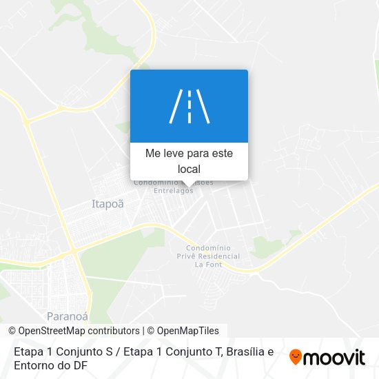 Etapa 1 Conjunto S / Etapa 1 Conjunto T mapa