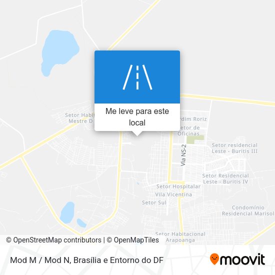 Mod M / Mod N mapa
