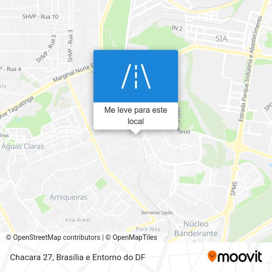 Chacara 27 mapa