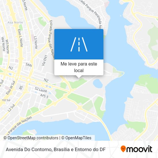 Avenida Do Contorno mapa