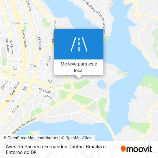 Avenida Pacheco Fernandes Dantas mapa