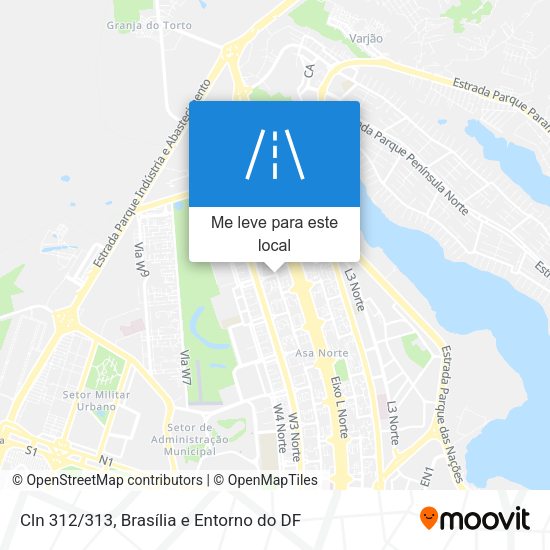 Cln 312/313 mapa