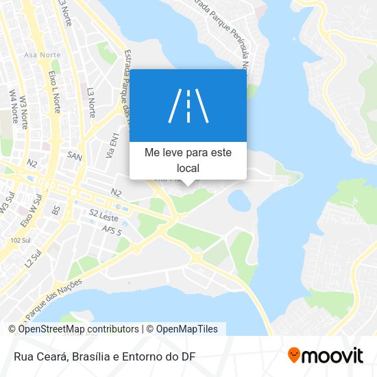 Rua Ceará mapa