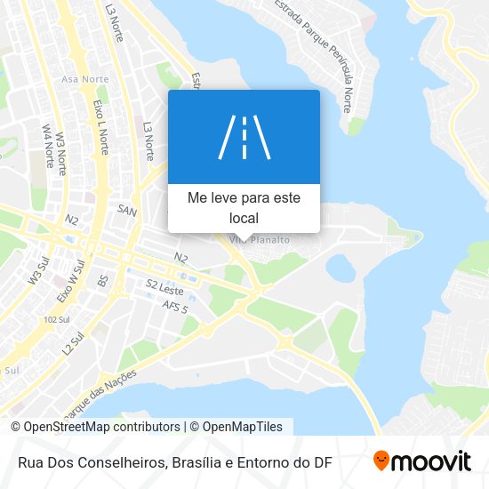 Rua Dos Conselheiros mapa