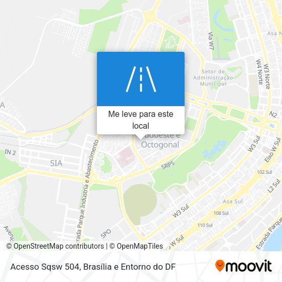 Acesso Sqsw 504 mapa