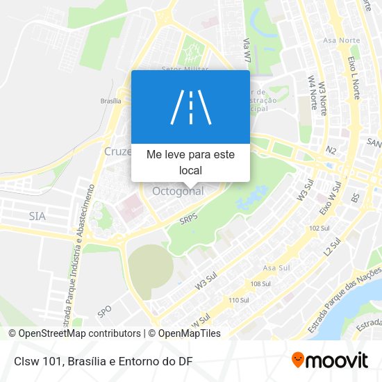 Clsw 101 mapa