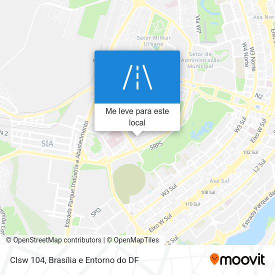 Clsw 104 mapa