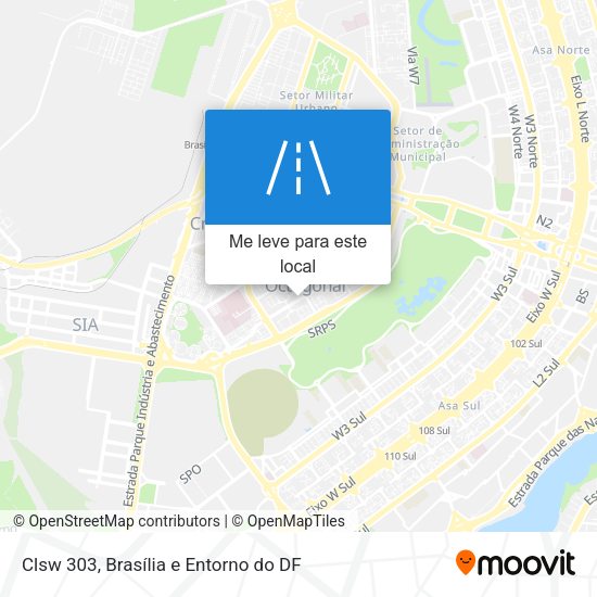 Clsw 303 mapa