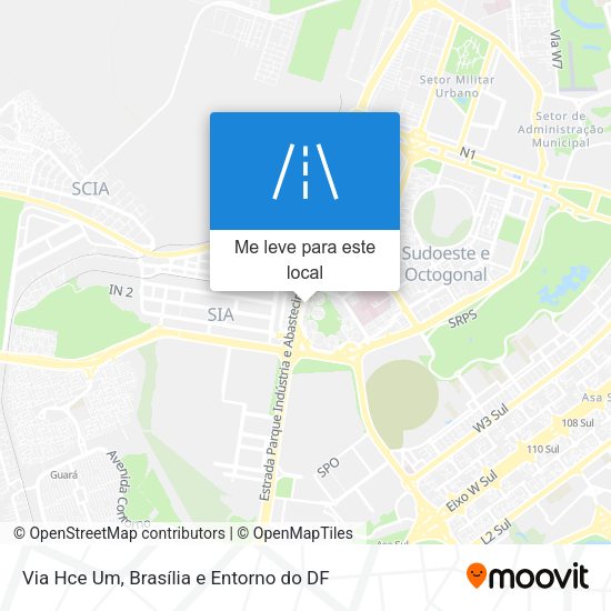 Via Hce Um mapa