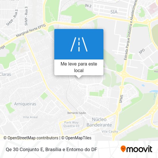 Qe 30 Conjunto E mapa