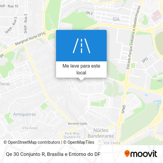 Qe 30 Conjunto R mapa