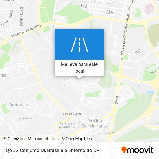 Qe 32 Conjunto M mapa