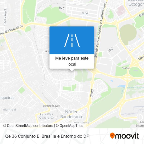 Qe 36 Conjunto B mapa