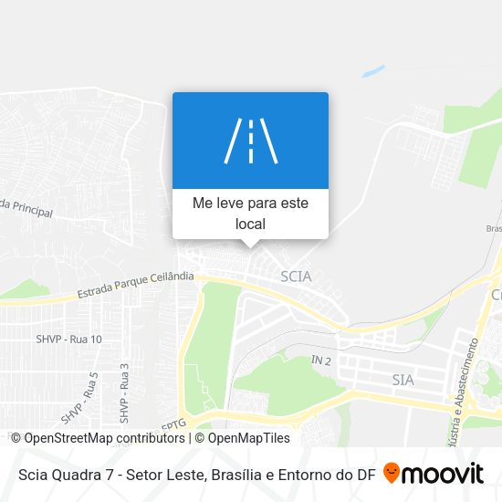 Scia Quadra 7 - Setor Leste mapa