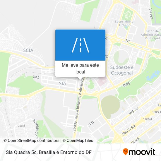 Sia Quadra 5c mapa