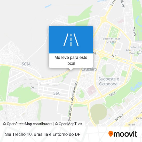 Sia Trecho 10 mapa
