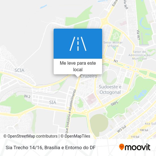 Sia Trecho 14/16 mapa