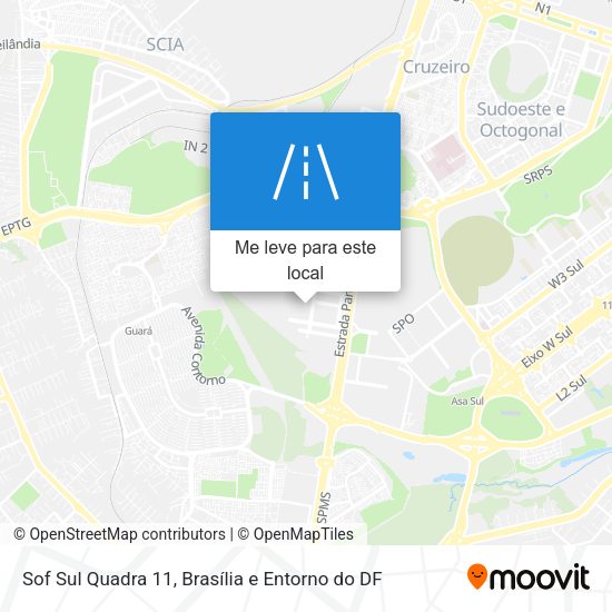 Sof Sul Quadra 11 mapa