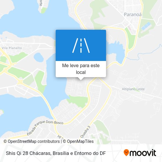 Shis Qi 28 Chácaras mapa