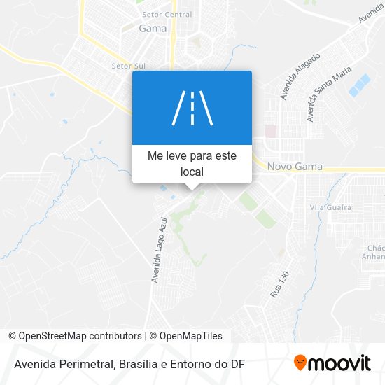 Avenida Perimetral mapa