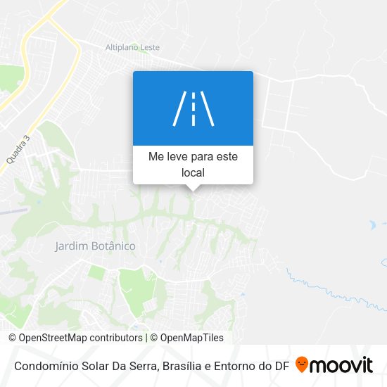 Condomínio Solar Da Serra mapa