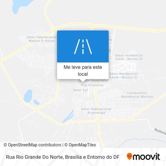 Rua Rio Grande Do Norte mapa
