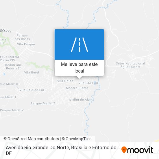 Avenida Rio Grande Do Norte mapa