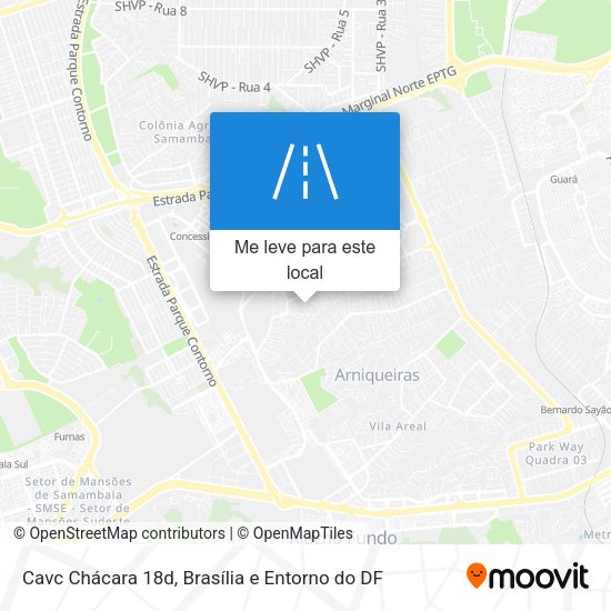 Cavc Chácara 18d mapa