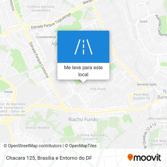 Chacara 125 mapa